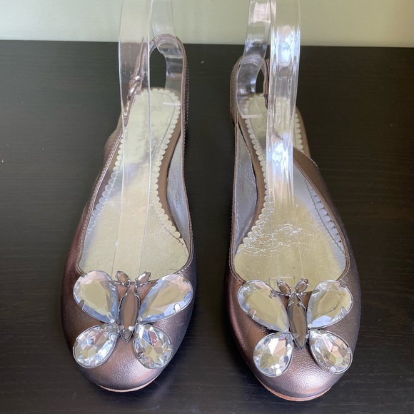 Escarpins Joey O Neufs Avec étiquette – Noir/Blanc/Argent, Talon Haut, Taille 7 US – Style Tendance